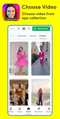 Face Swap AI Video Editor android App screenshot 1